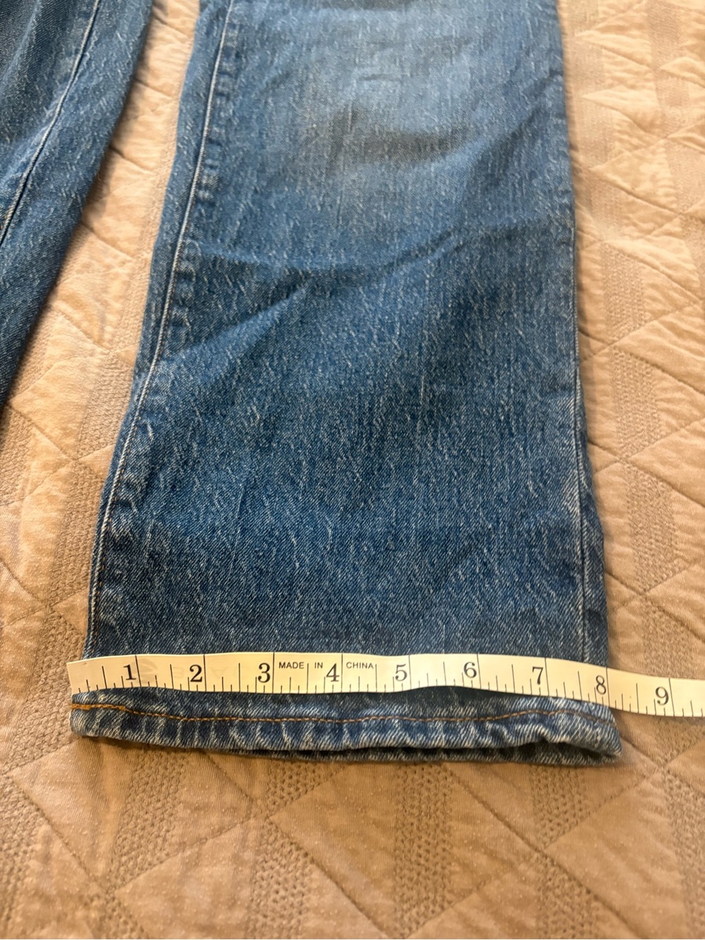 Madewell The Perfect Vintage Jeans Womens 24 Blue Wide Leg High Rise - Picture 8 of 10